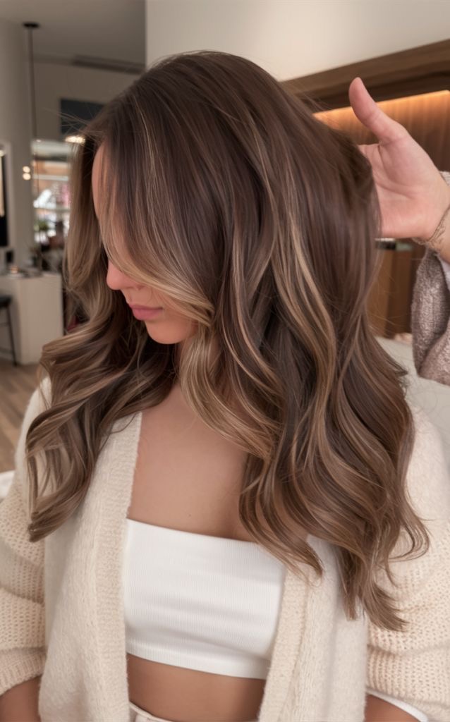 2. Highlights Hair color 🌈