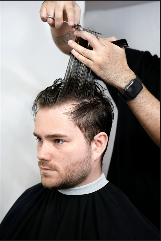Scissors Work with Fade